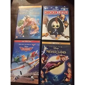 4 dvds list in discription